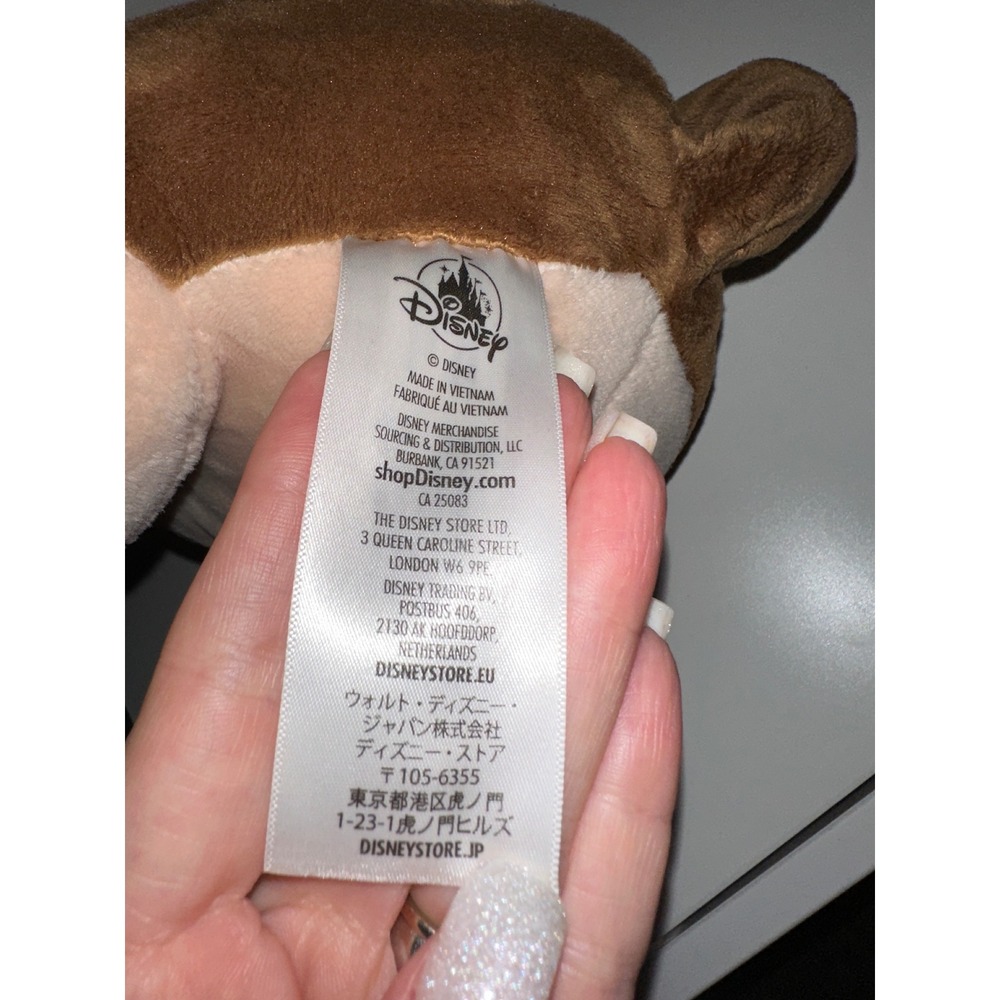 Disney Store Peter Pan Nana Dog Plush Stuffed Animal Nurse Cap Brown 14 Inch EUC - Picture 6 of 7